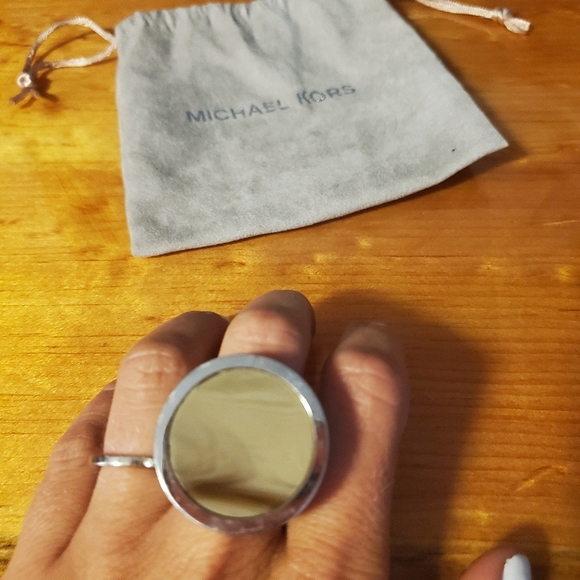 MICHAEL Michael Kors Jewelry - Michael Kors horn silver ring
